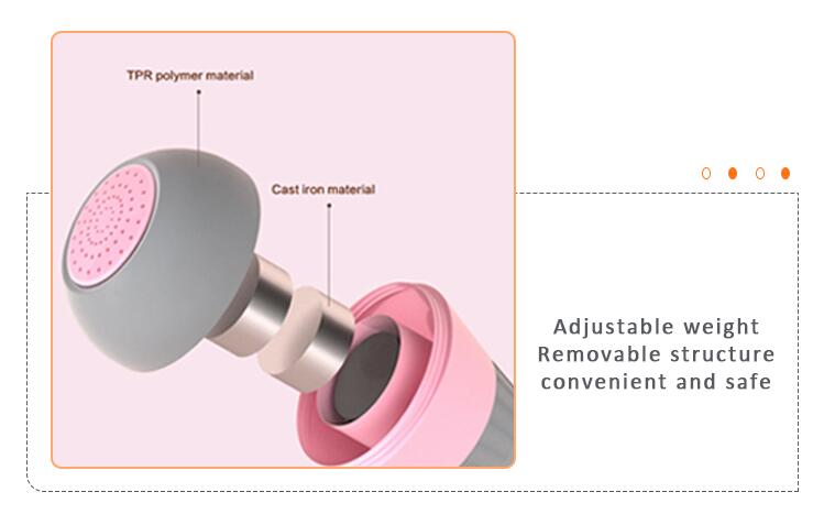 Lady Home Use Small 5-em-1 em peso ajustável haltere