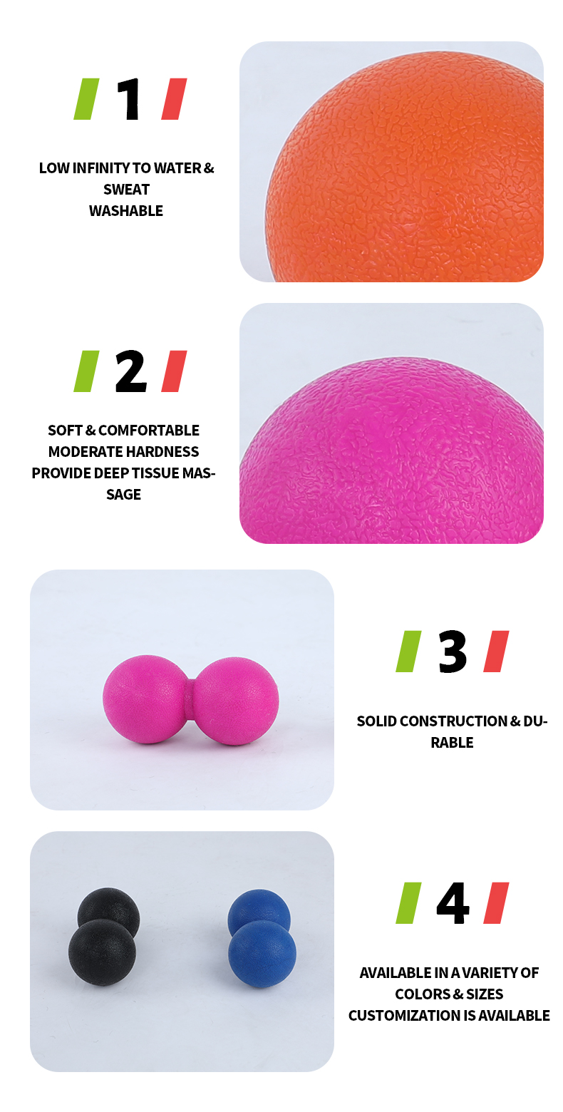 Bola de massagem de amendoim