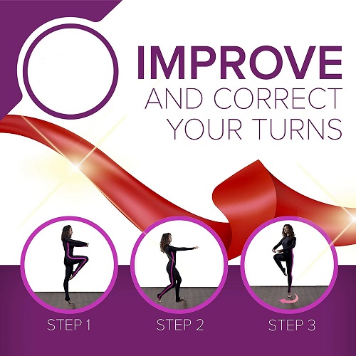 Ballet Dance Turn Pirouette Board New Circle Design Ballet Turning Board Board para dançarina