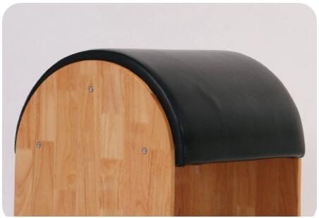 Barril de escada pilates couro confortável