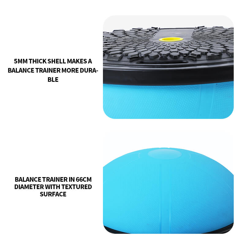 Balance Trainer com superfície texturizada