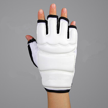 Meio dedos luvas de boxe / luvas Taekwondo