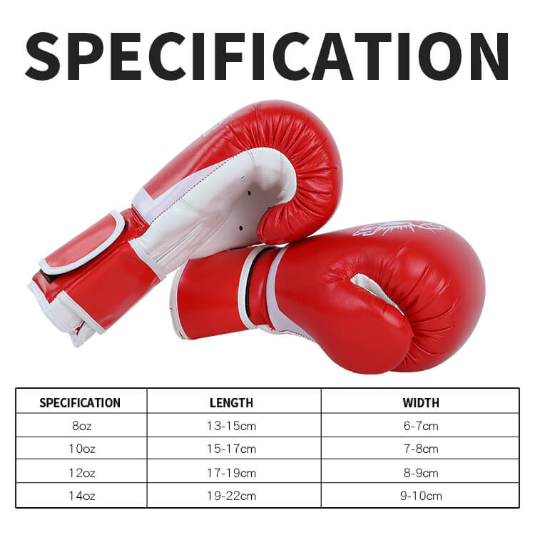 Luvas de boxe PU