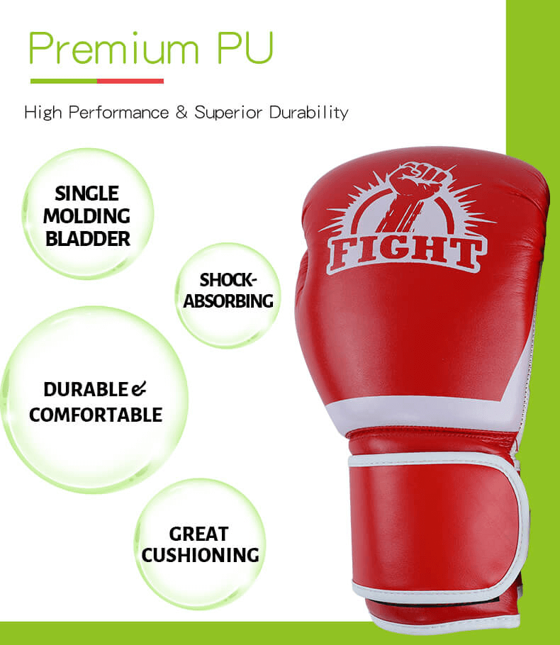 Luvas de boxe PU