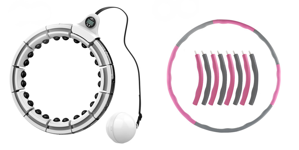 Hula Hoops destacável vs aros de hula ordinária