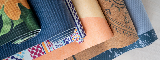 material de tapete de ioga a granel