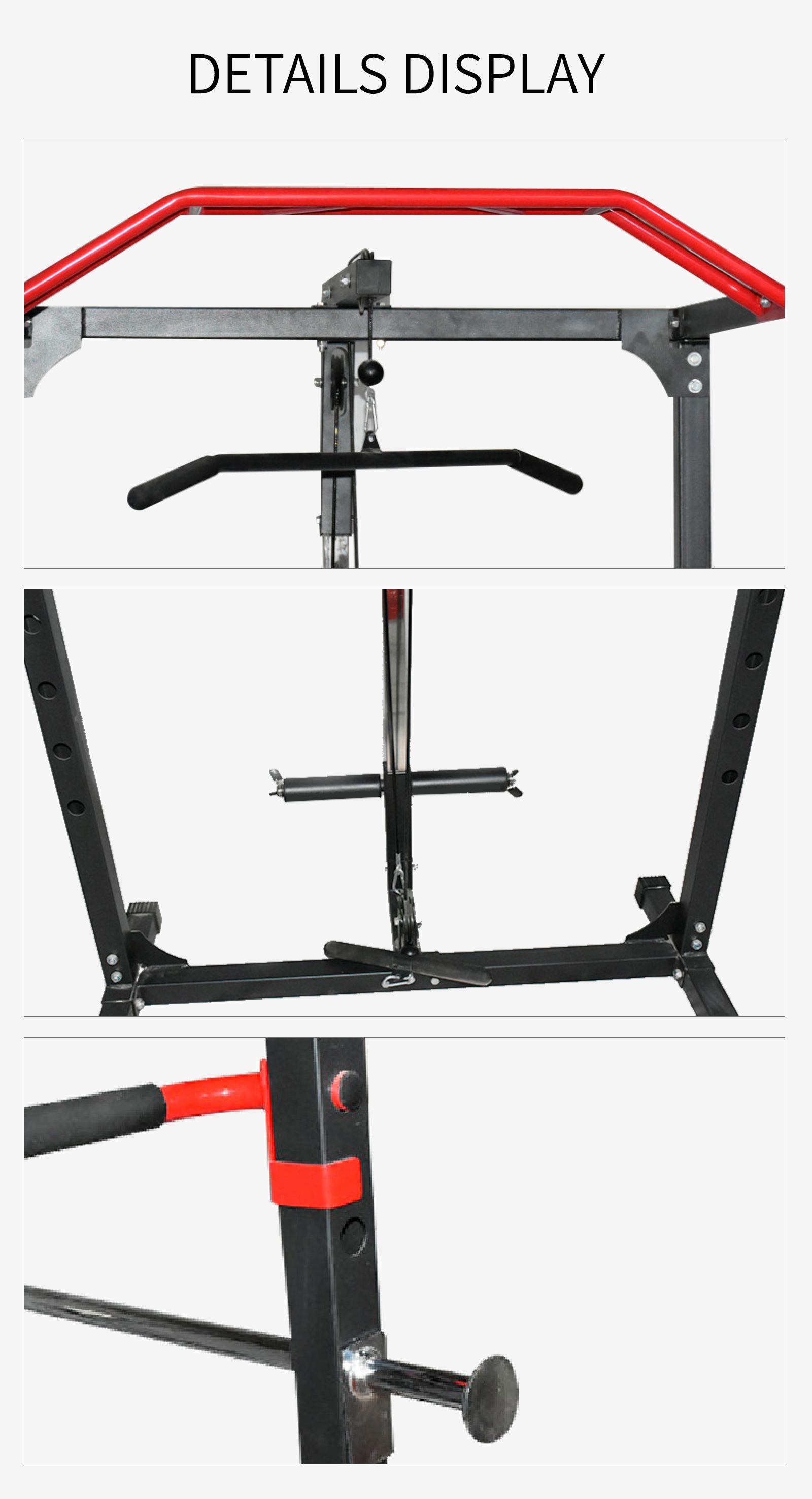 Rack de agachamento doméstico