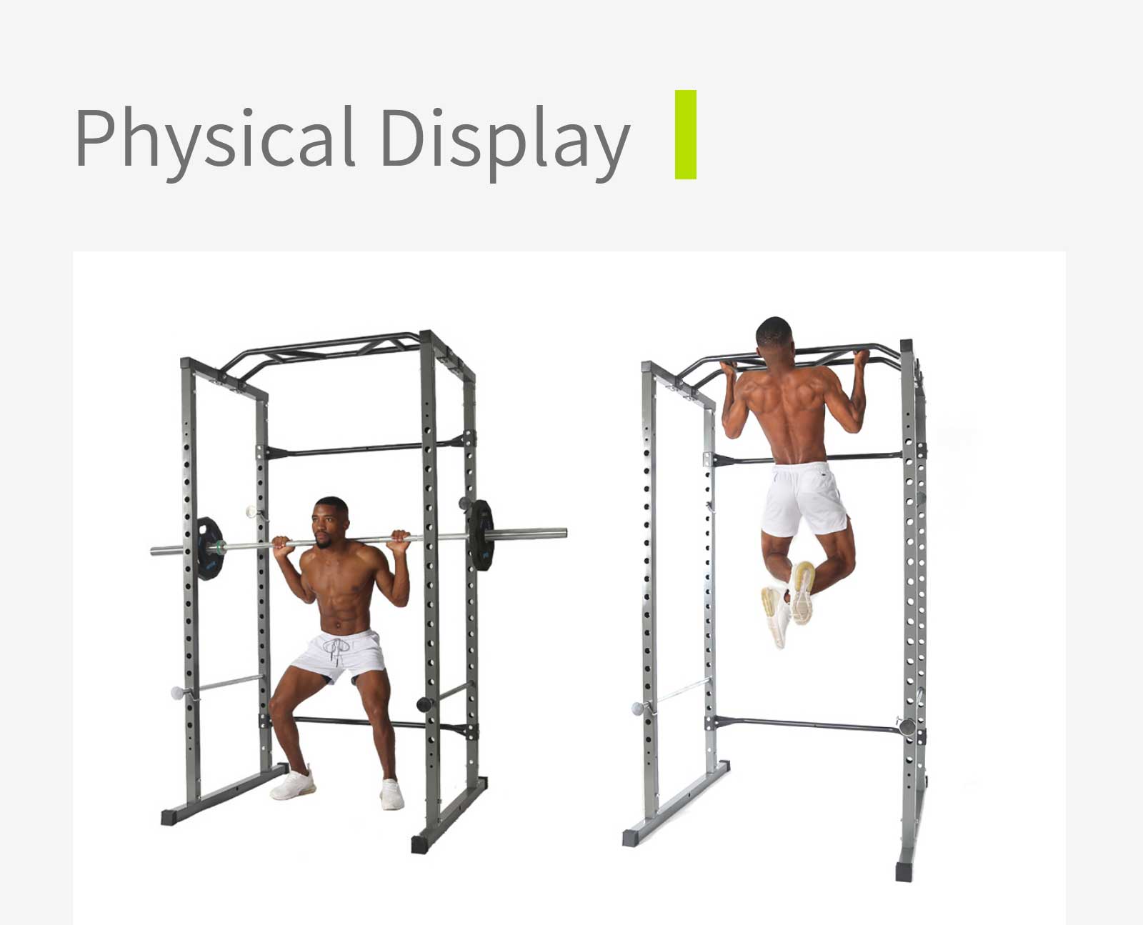Agachamento rack