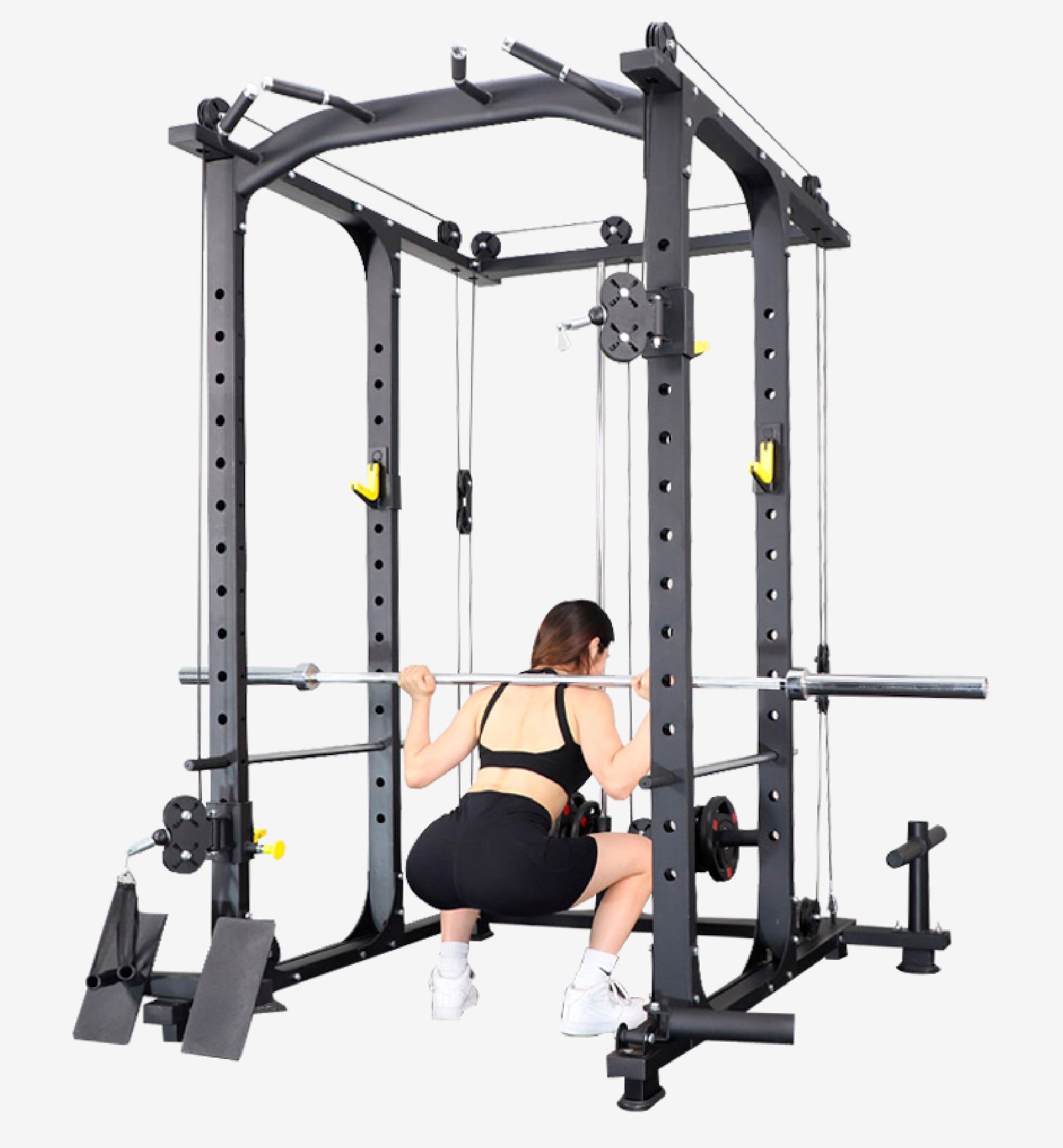 Máquina de polia de quadro multifuncional