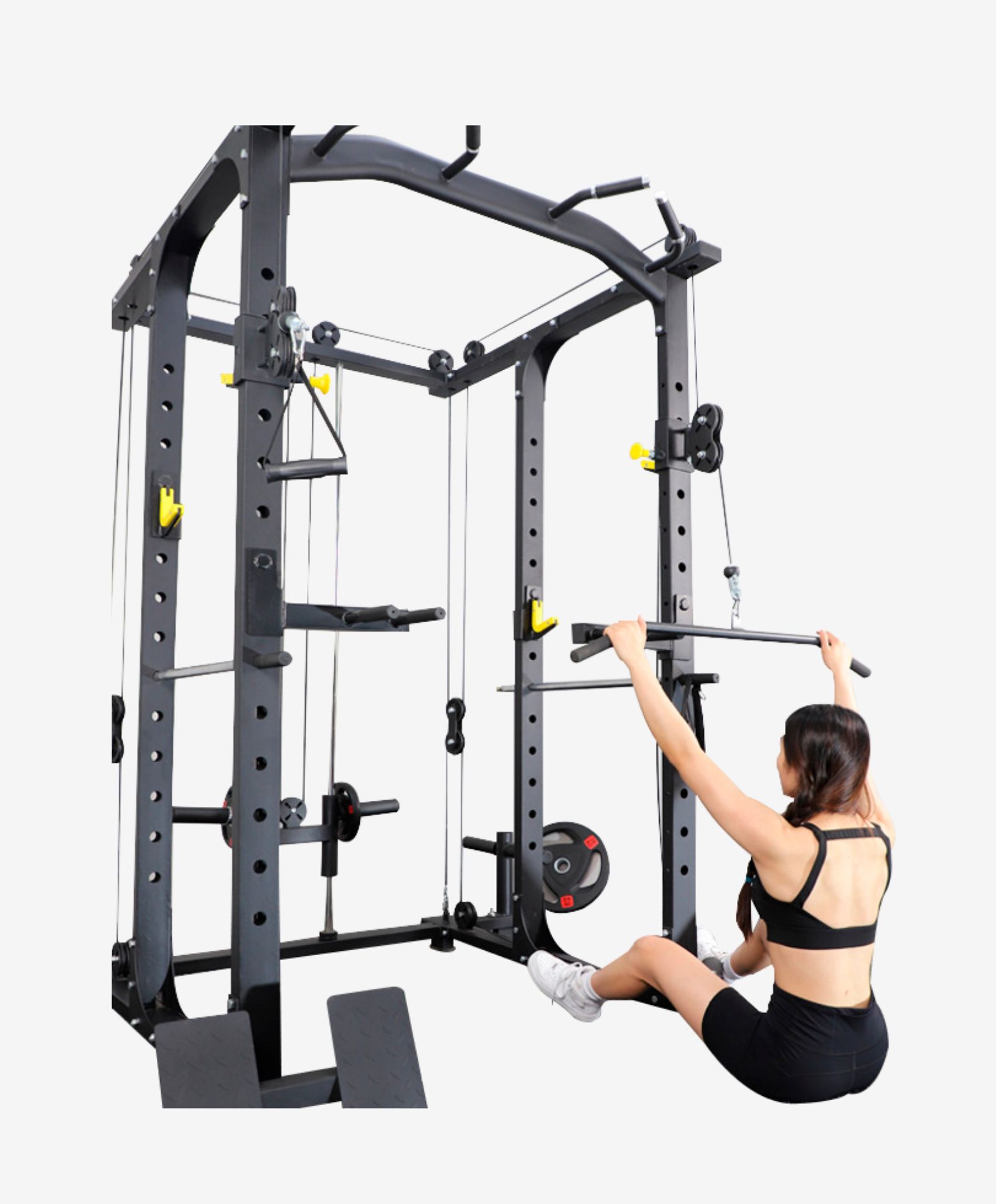 Máquina de polia de quadro multifuncional