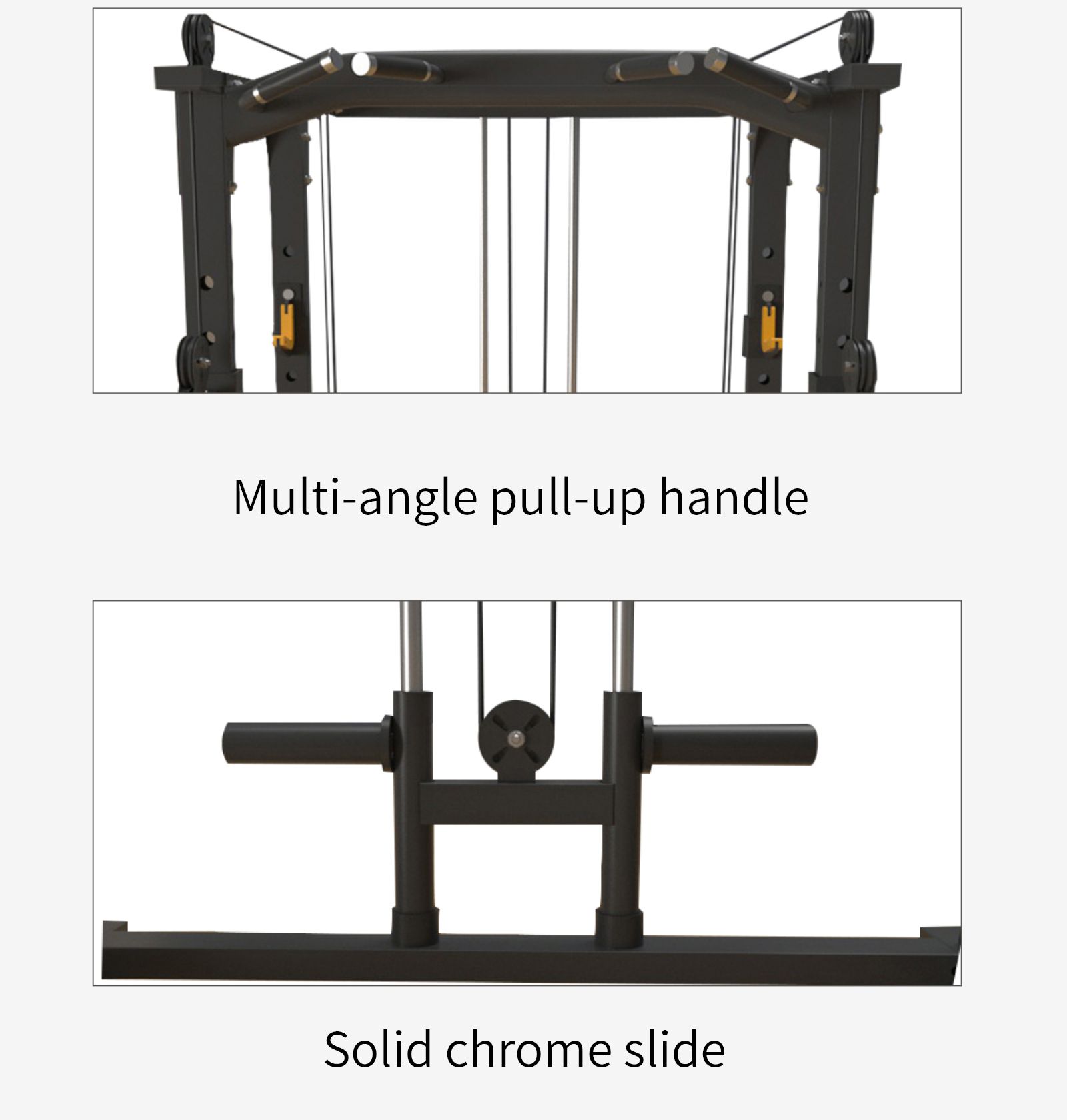 Máquina de polia de quadro multifuncional