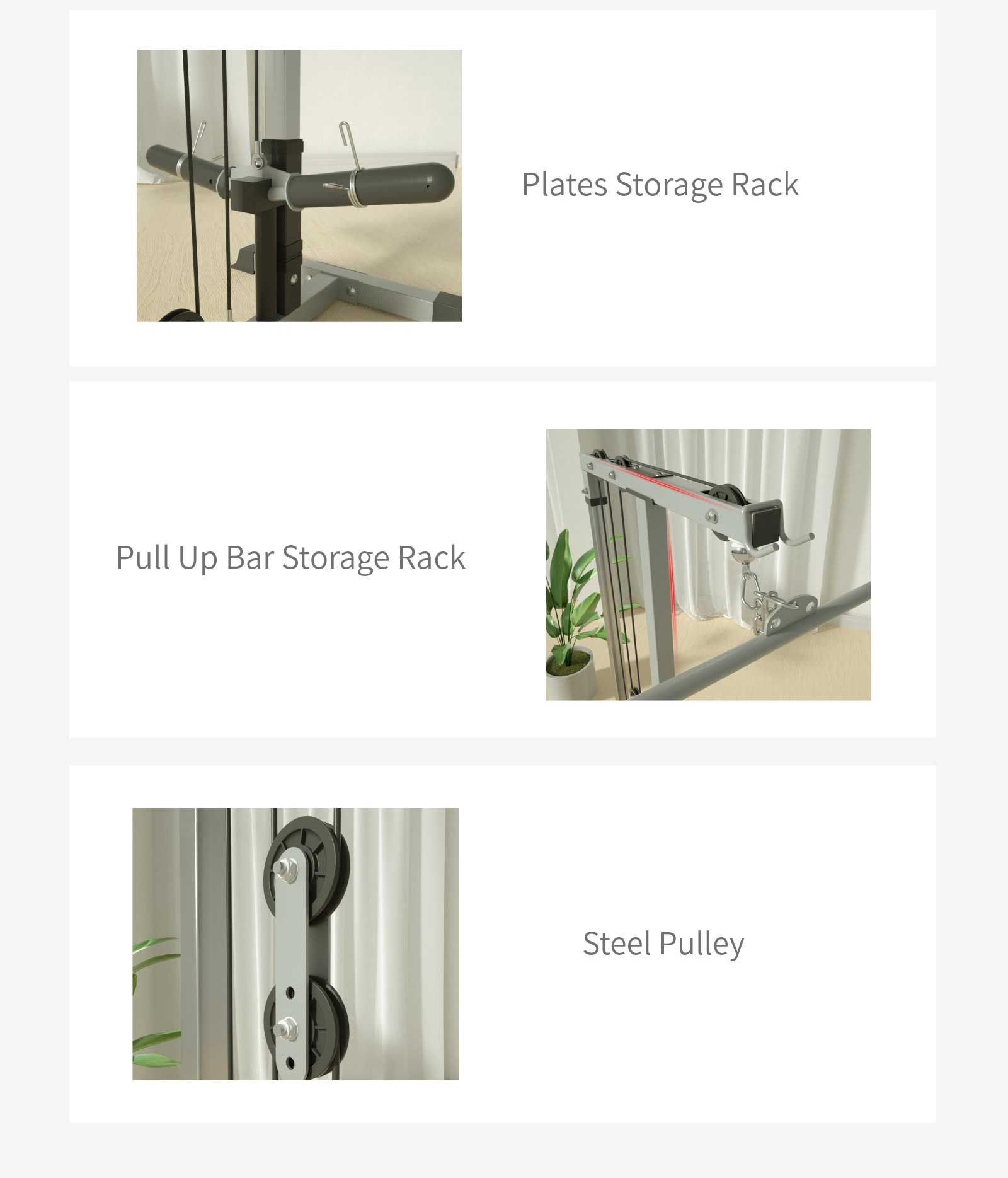 Puxe para casa a máquina de ginástica