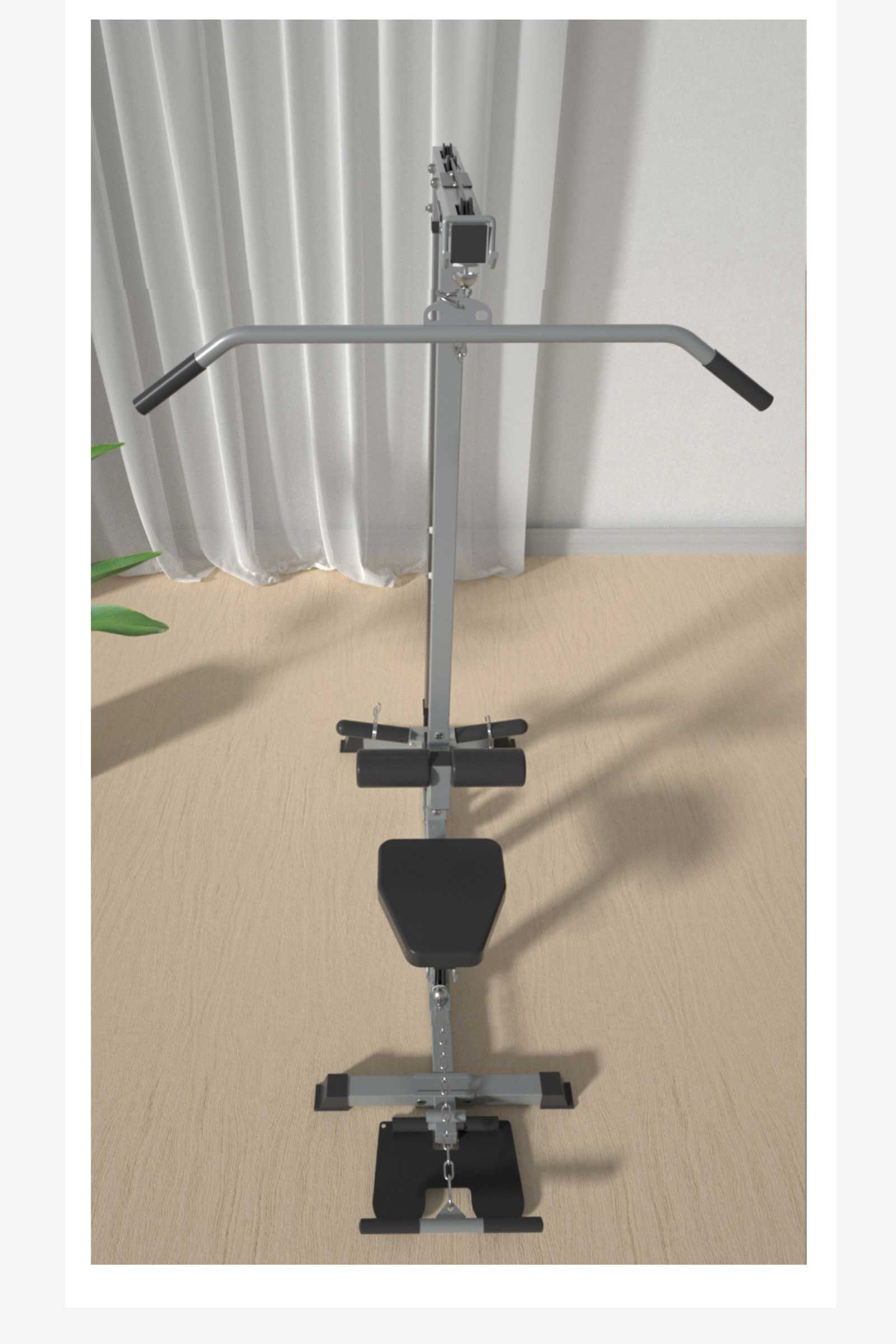 Puxe para casa a máquina de ginástica