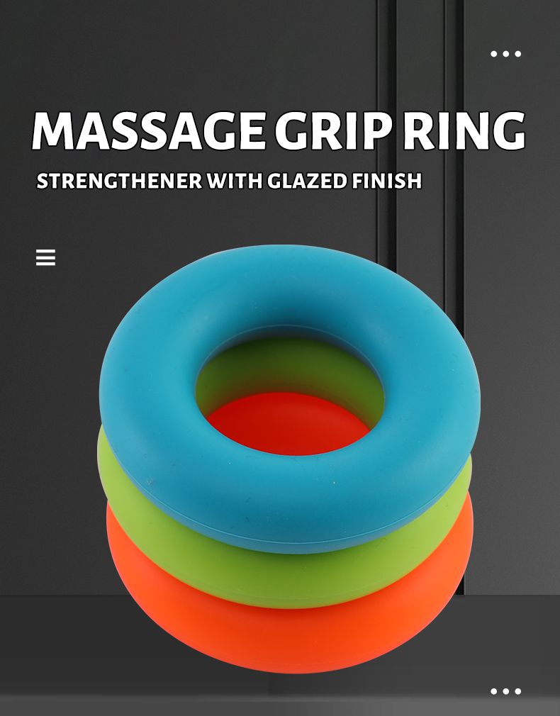 Easy Carry Carry Silicon Rubber Hand Grip Ring Strengher Trainer