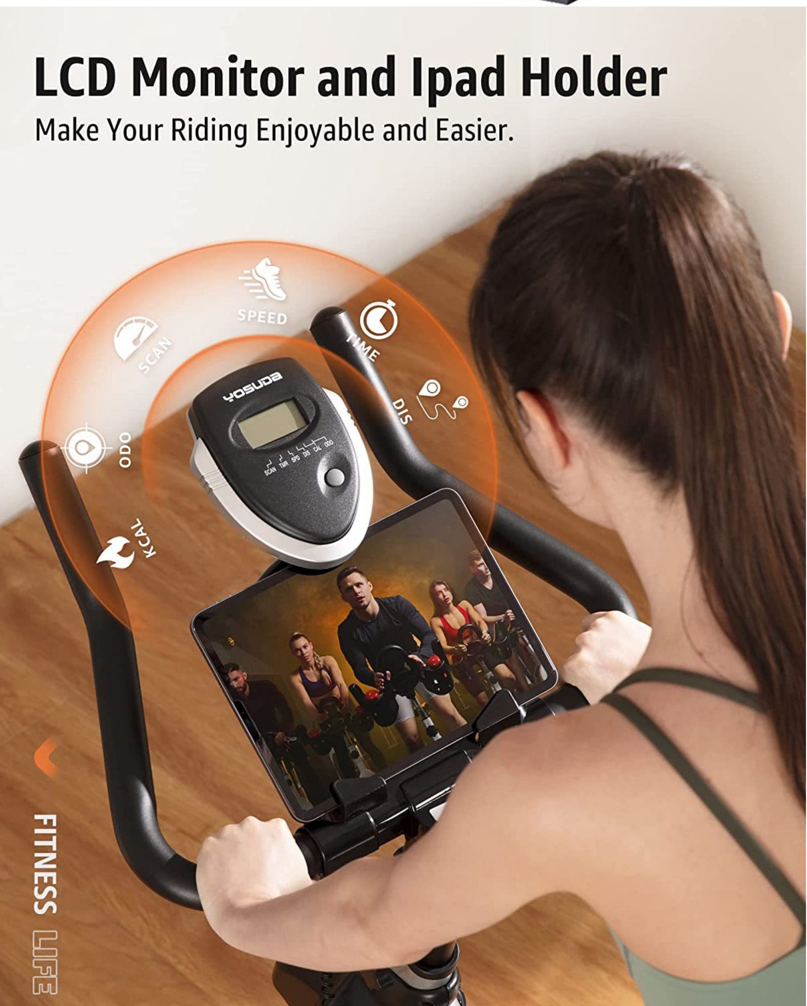 Bicicleta de ciclismo de exercícios aeróbicos