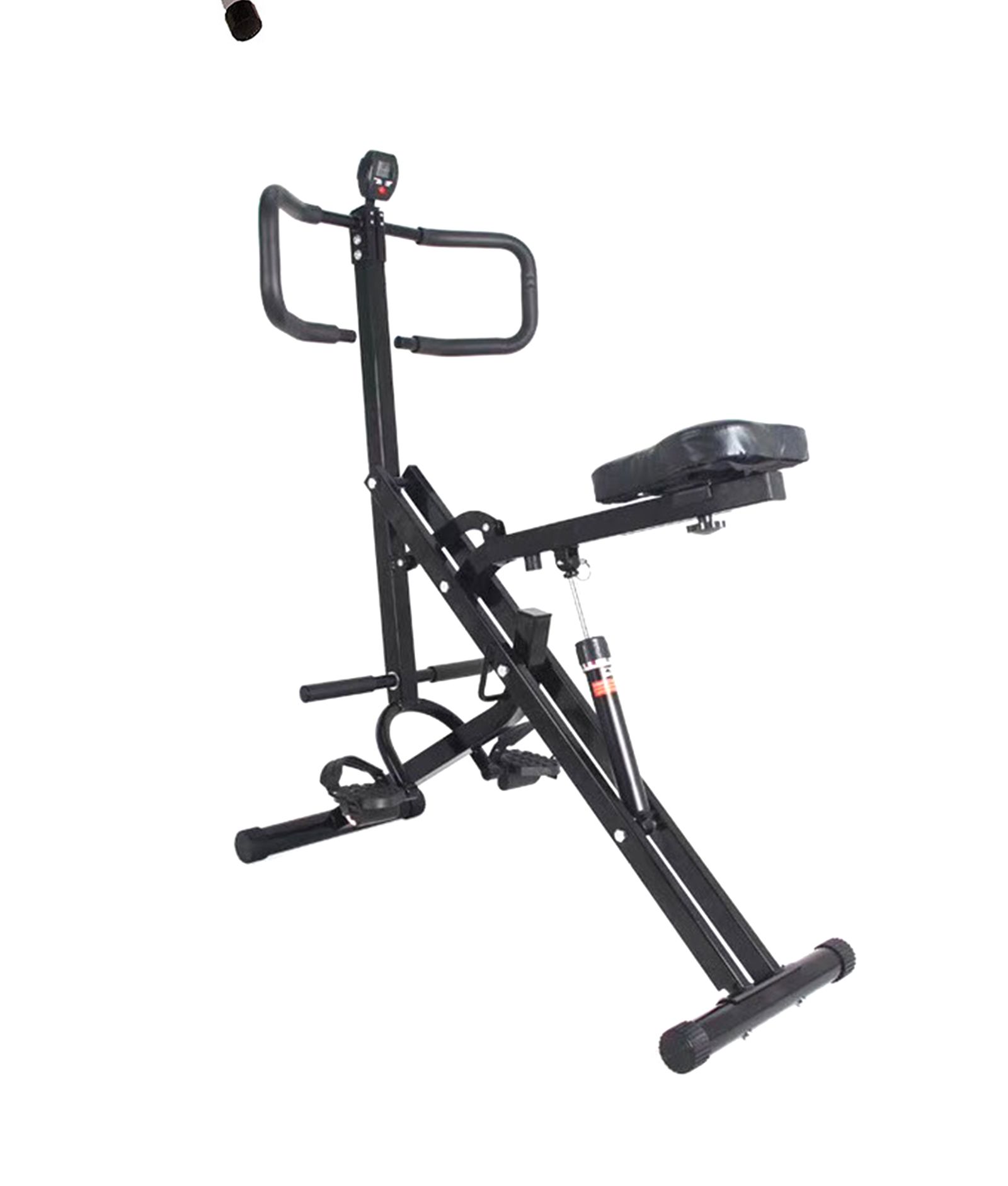 Máquina de passeio com remadores de agachamento