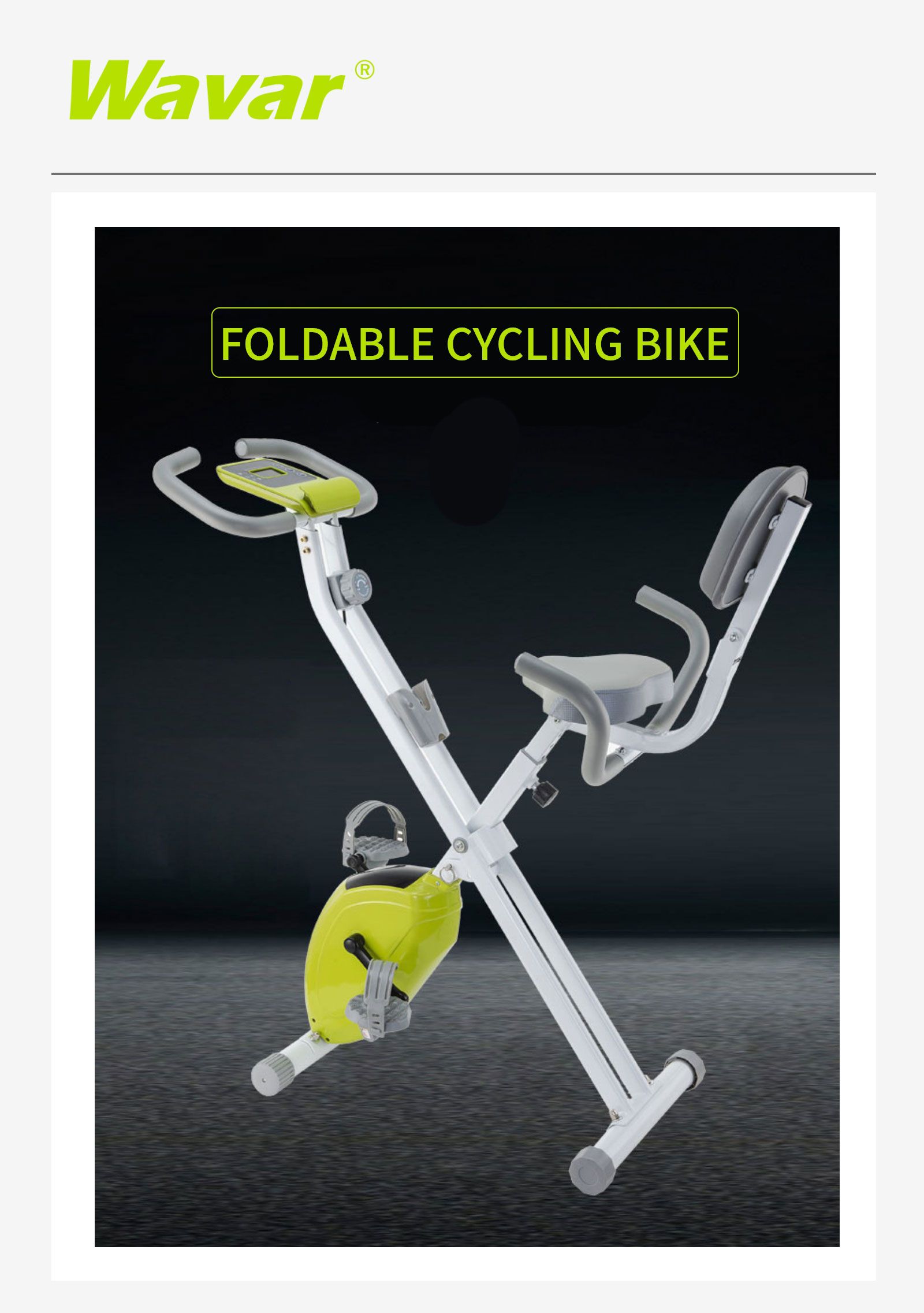 Bicicleta de ciclismo dobrável