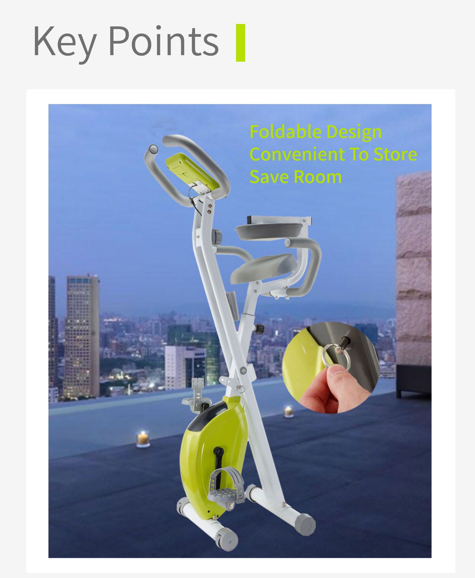 Bicicleta de ciclismo dobrável