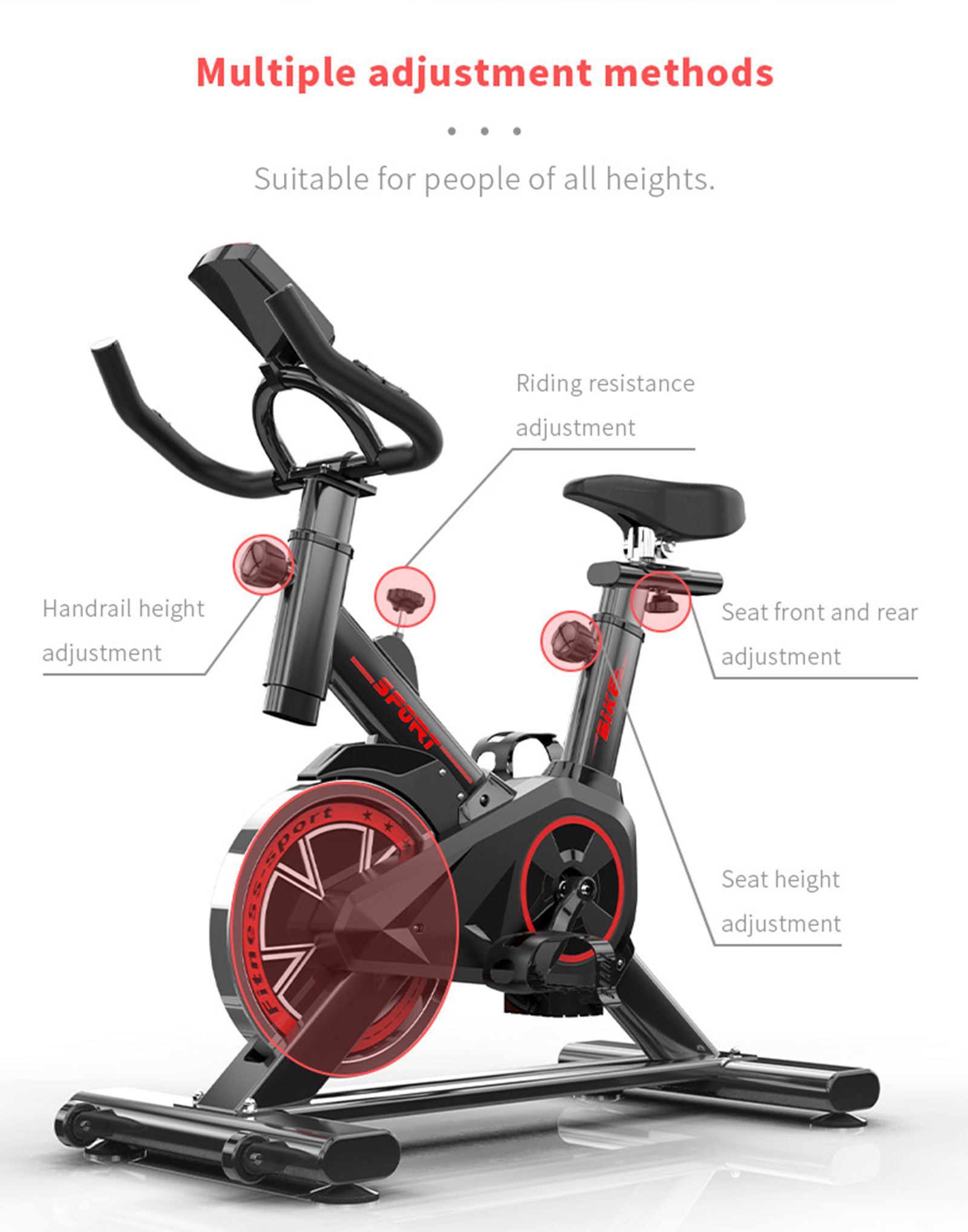 Bicicleta de ciclismo aeróbica