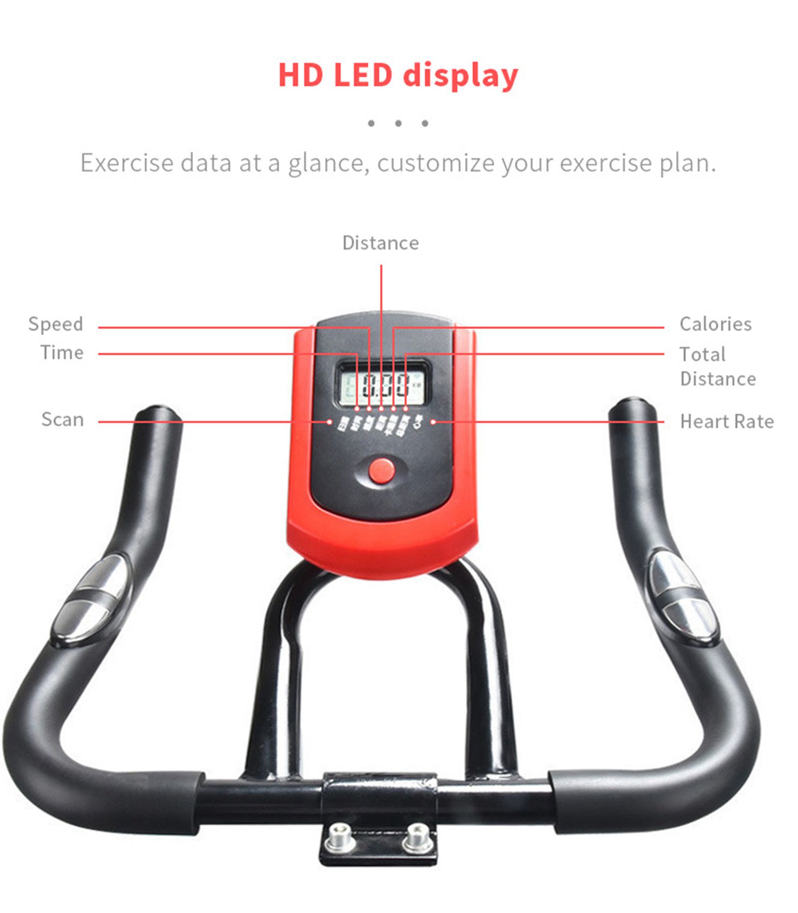 Bicicleta de ciclismo aeróbica