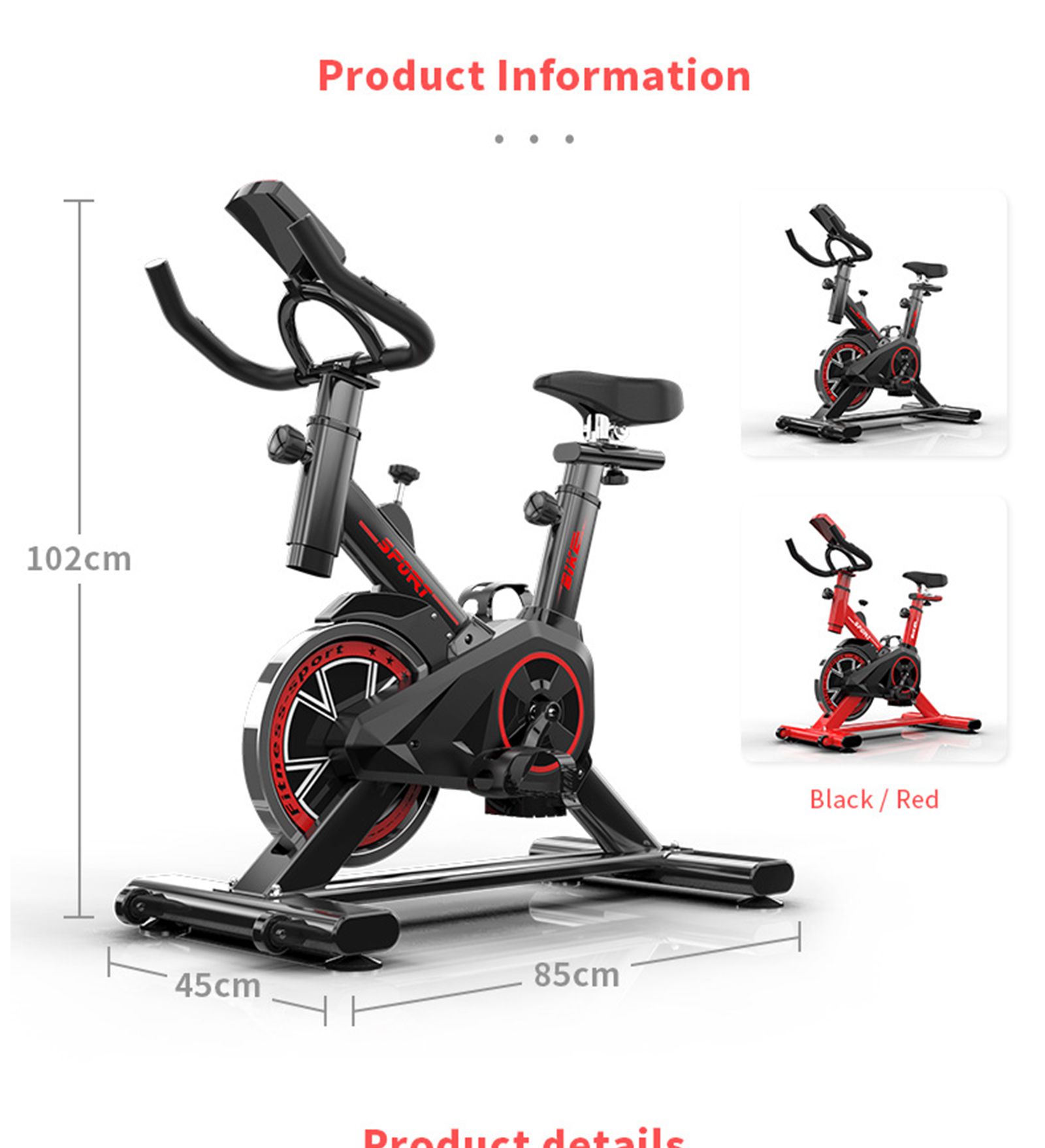 Bicicleta de ciclismo aeróbica
