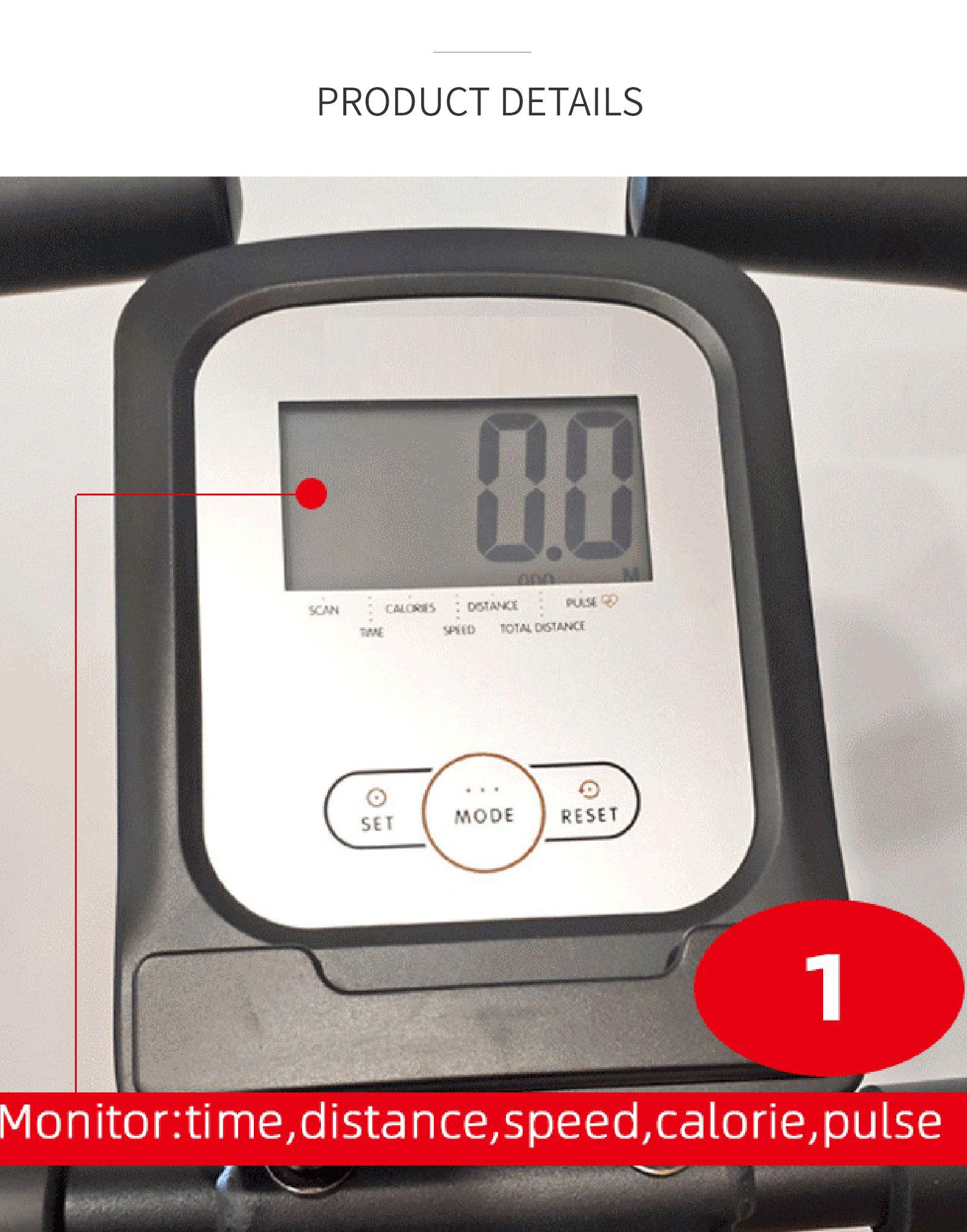 Bicicleta de exercício dobrável