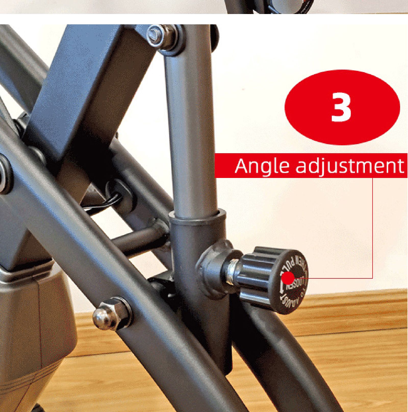 Bicicleta de exercício dobrável