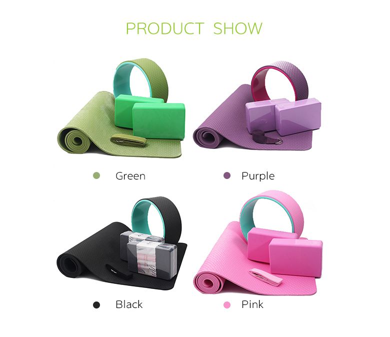 Kit de ioga de material tpe