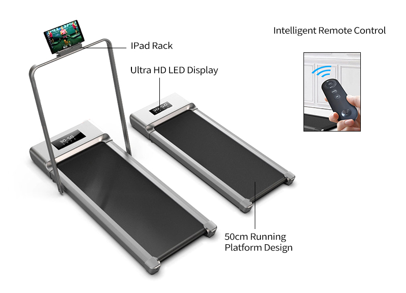 Sub-Desk em esteira com tela LCD