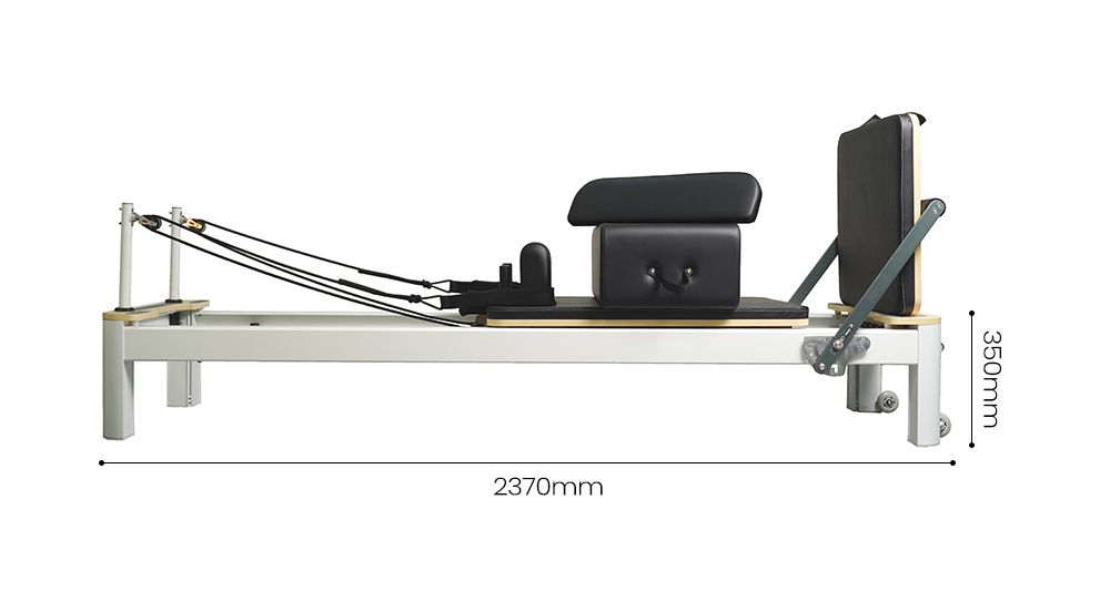 Alumínio de alumínio Pilates Reformer