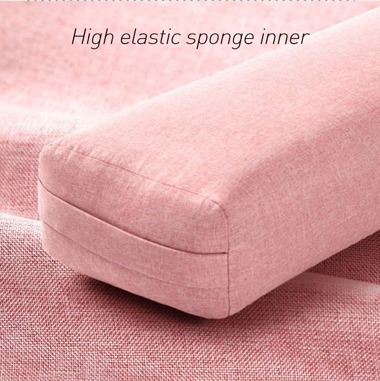 Bolster travesseiro Premium Meditation Bolsters de suporte retangular de suporte