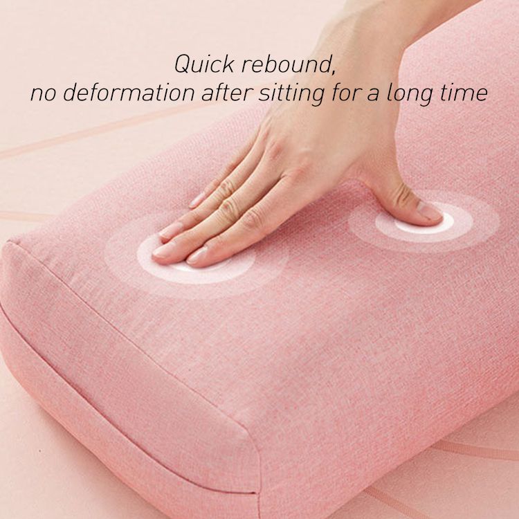 Bolster travesseiro Premium Meditation Bolsters de suporte retangular de suporte