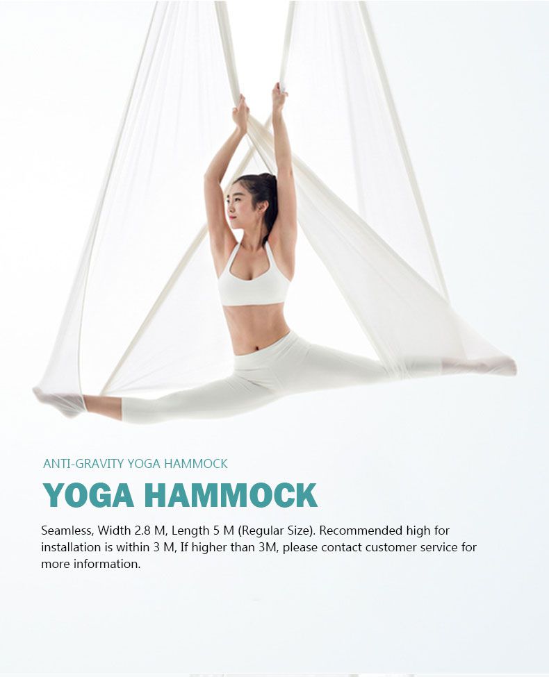 18 Cores Nova qualidade Yoga Hammock Aerial Yoga Swing Set