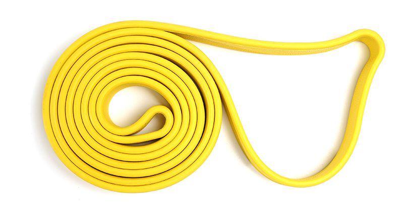 Engrossar loops de resistência à borracha