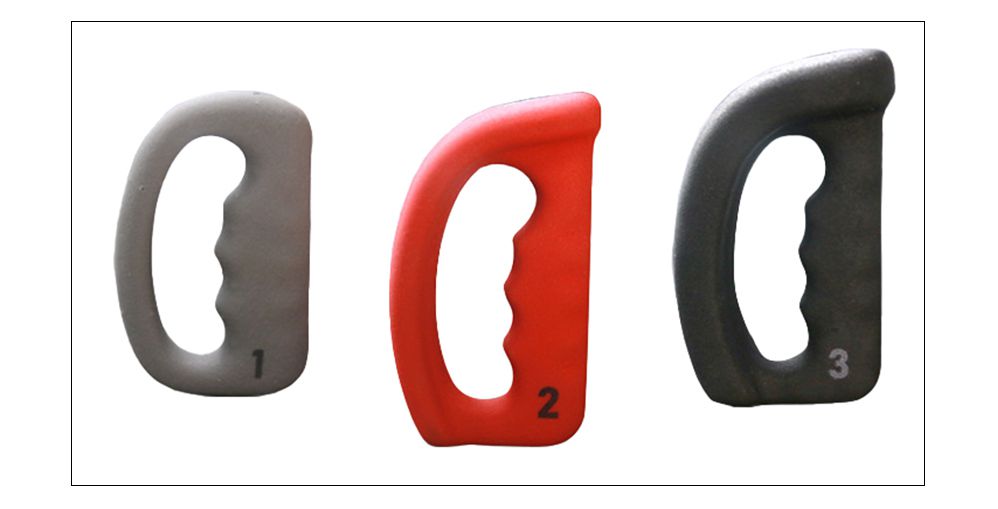 Neoprene no atacado halteres em forma de D Mini halteres para mulheres e crianças