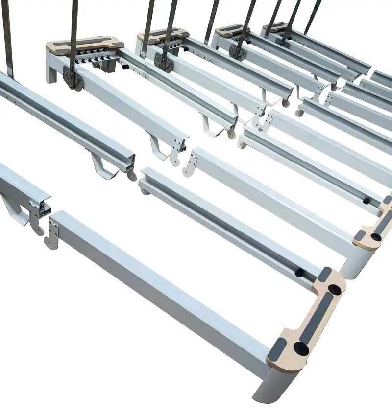 O corpo de alumínio dobrável Pilates Reformer Body Building de alta qualidade Uso comercial