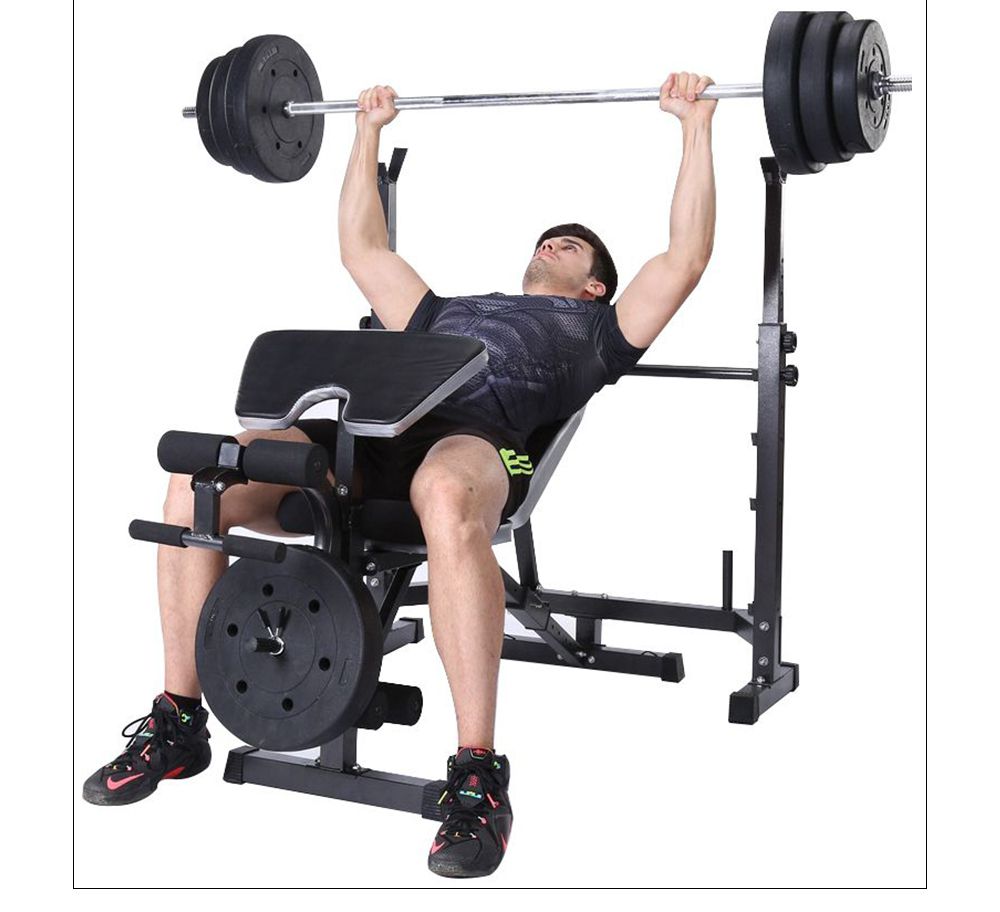 Barbell Bar Press Rack Sente -se