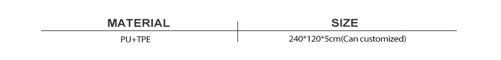 Mat de ginástica PU