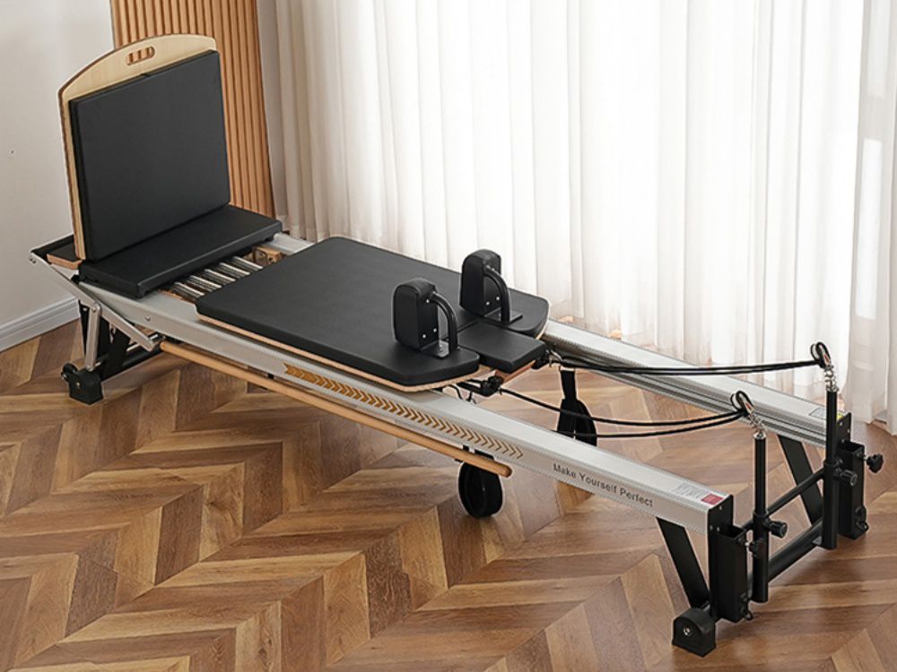 Cama reformadora deslizante para exercícios de equilíbrio corporal interno de Pilates com torre