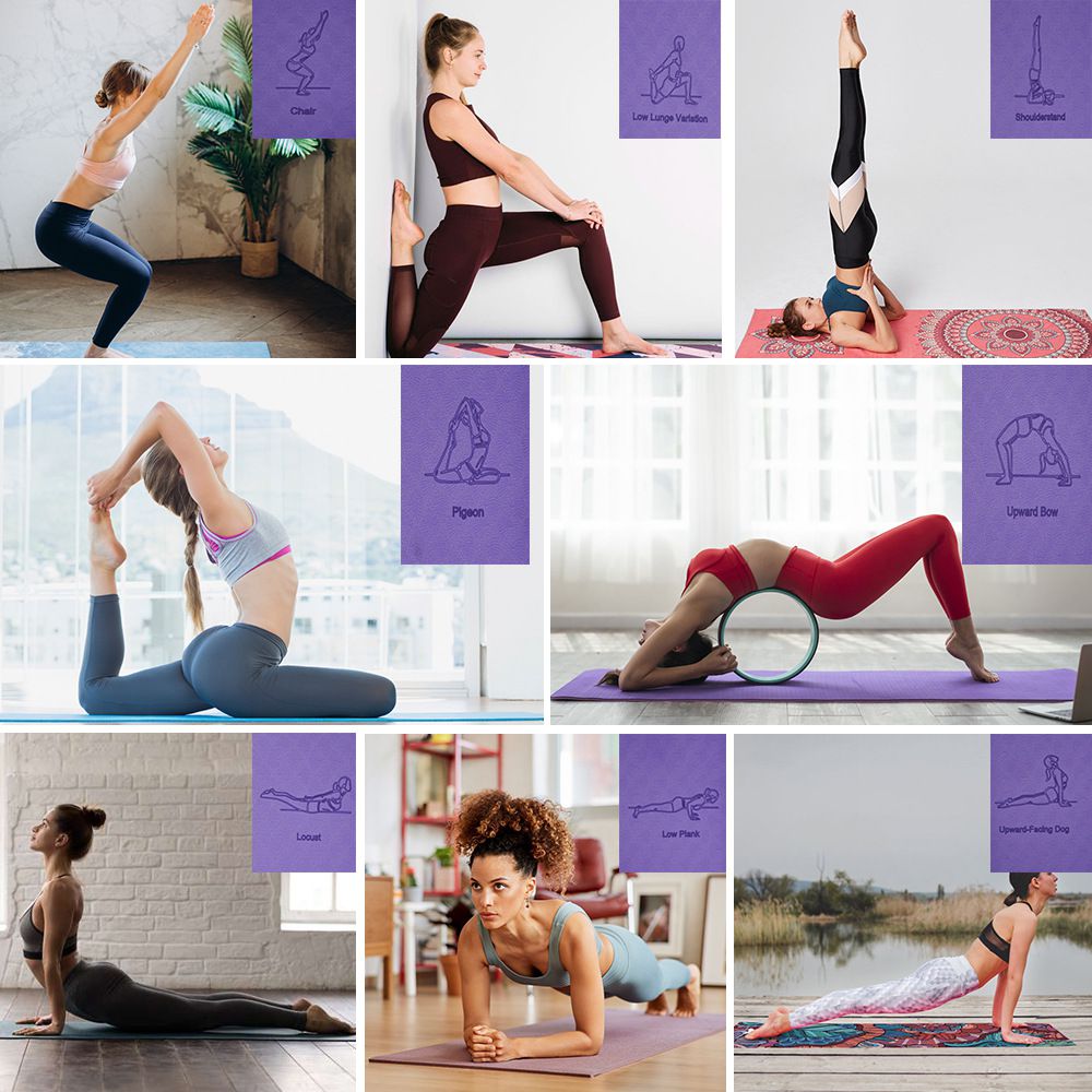 Padrão personalizado TPE YOGA MAT