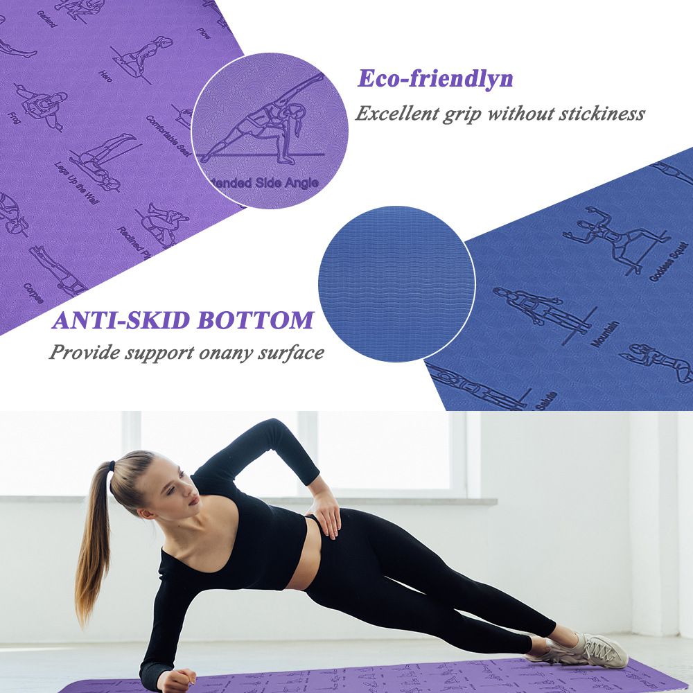 Padrão personalizado TPE YOGA MAT