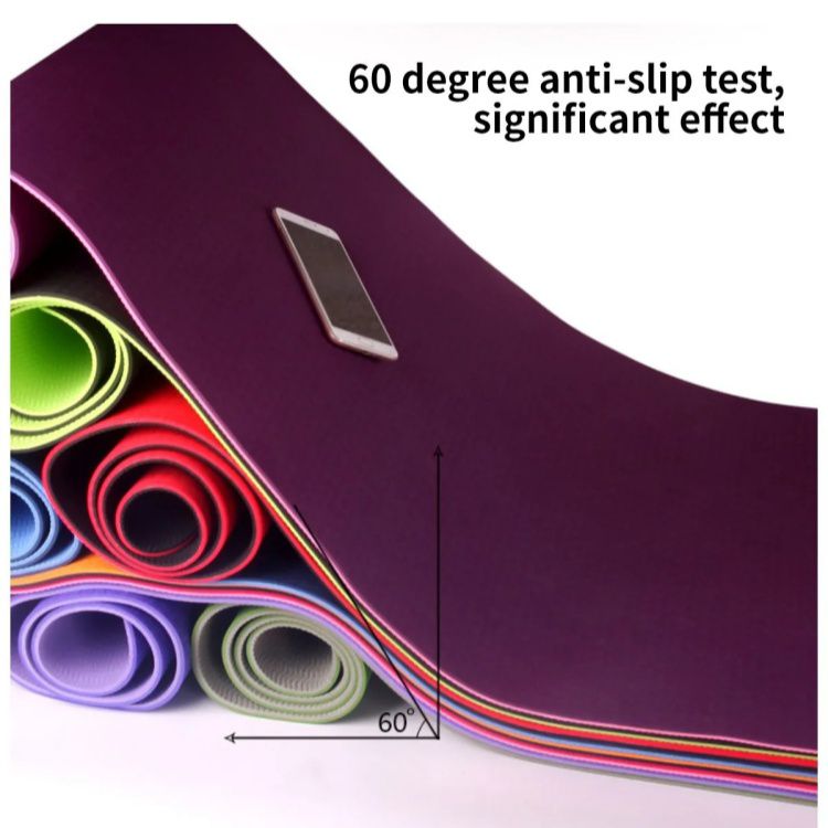 TPE Yoga Mat de duas camadas