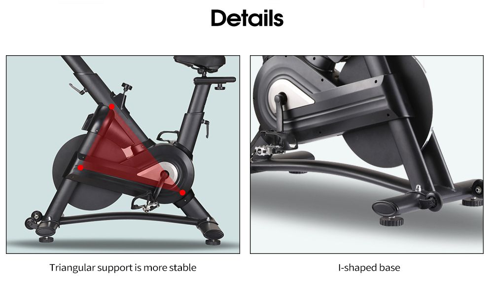 Bicicleta de exercício para academia em casa