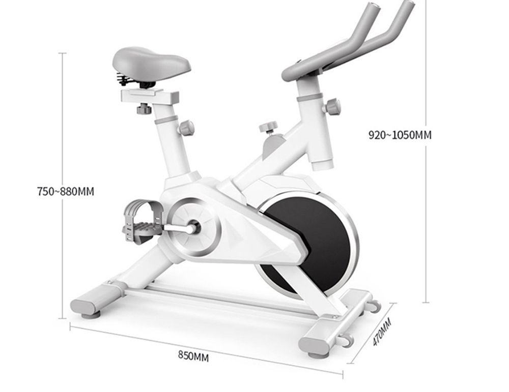 Bicicleta esportiva de spin de exercício em casa