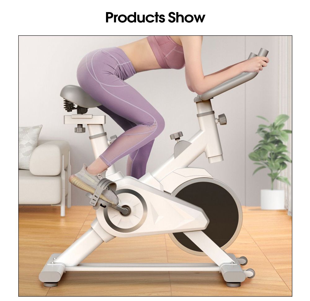 Bicicleta esportiva de spin de exercício em casa