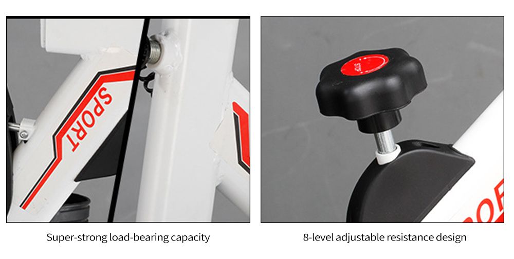 Bicicleta de spin para treinamento de cardio em ambientes internos