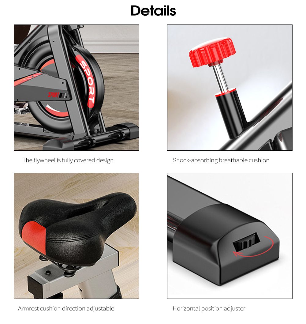 Bicicleta de exercício mudo interno