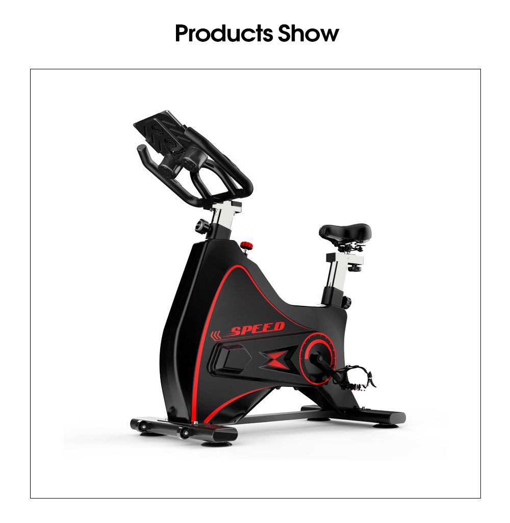 Bicicleta de exercício de fitness spin
