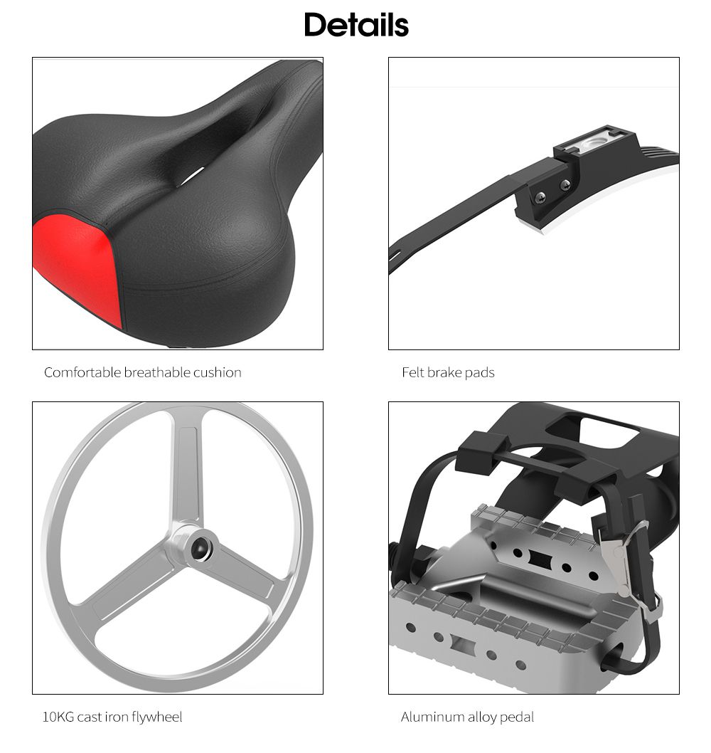 Bicicleta de ciclismo interior estacionária para casa