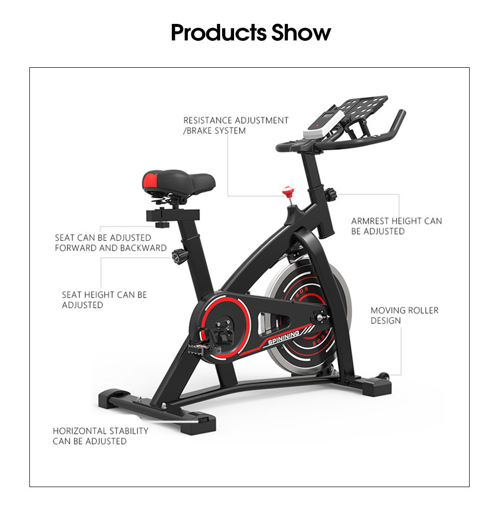 Bicicleta de exercício de ciclismo interior